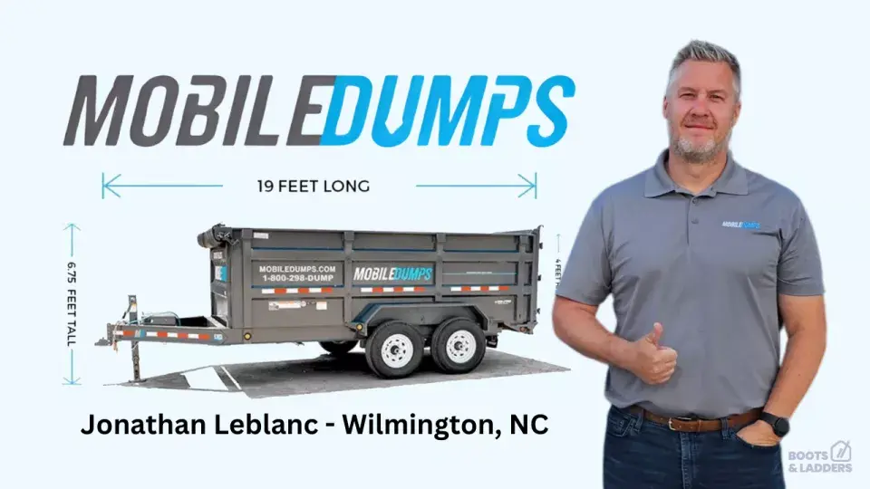 Work photo for Junk Hauling Trailer: 3-day rental - Dump Fee Included