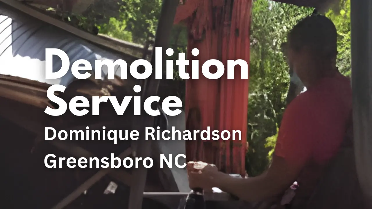 Work photo for Demolition Service Greensboro NC