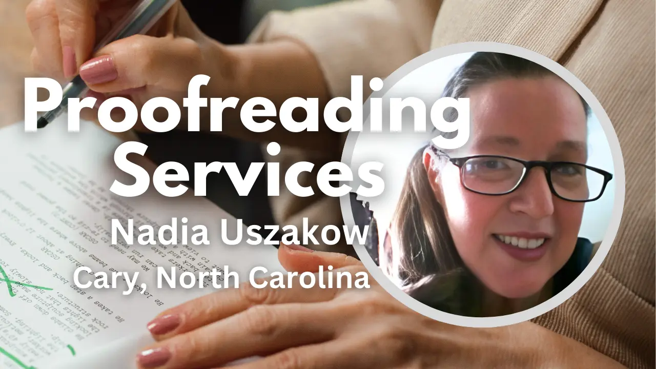 Work photo for Professional Editing and Proofreading Services