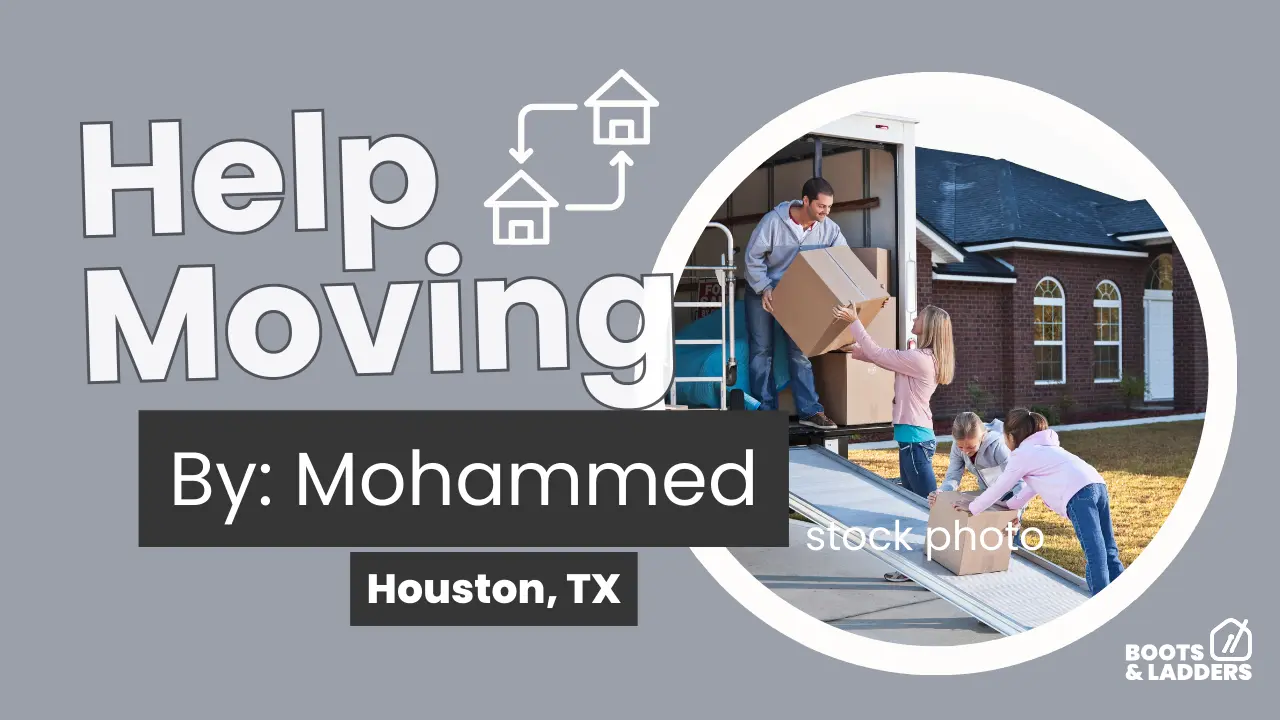 Work photo for Furniture Moving & Labor Assistance