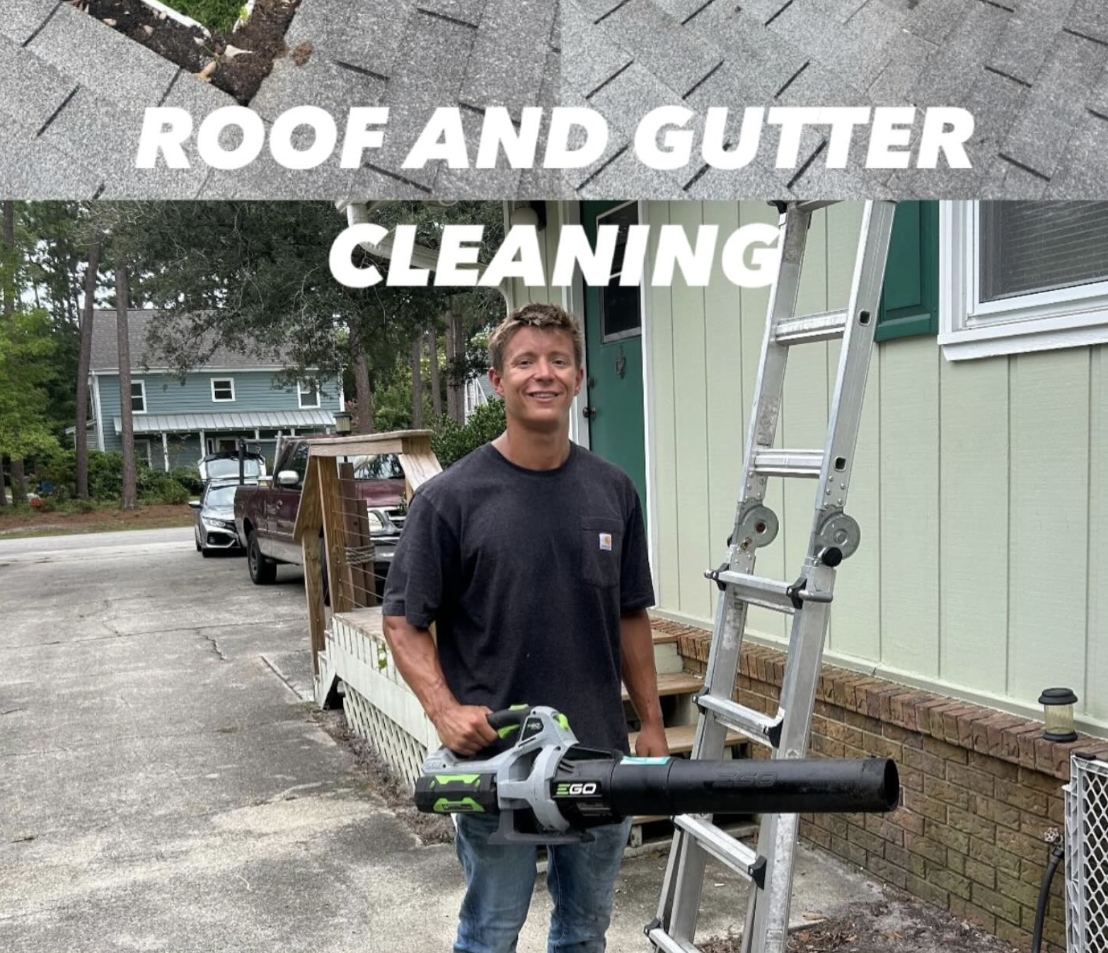 Work photo for Wilmington Roof & Gutter Cleaning Expert! By: Dylan Citta: