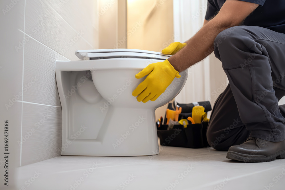 Work photo for Toilet removal & replacement labor only $250