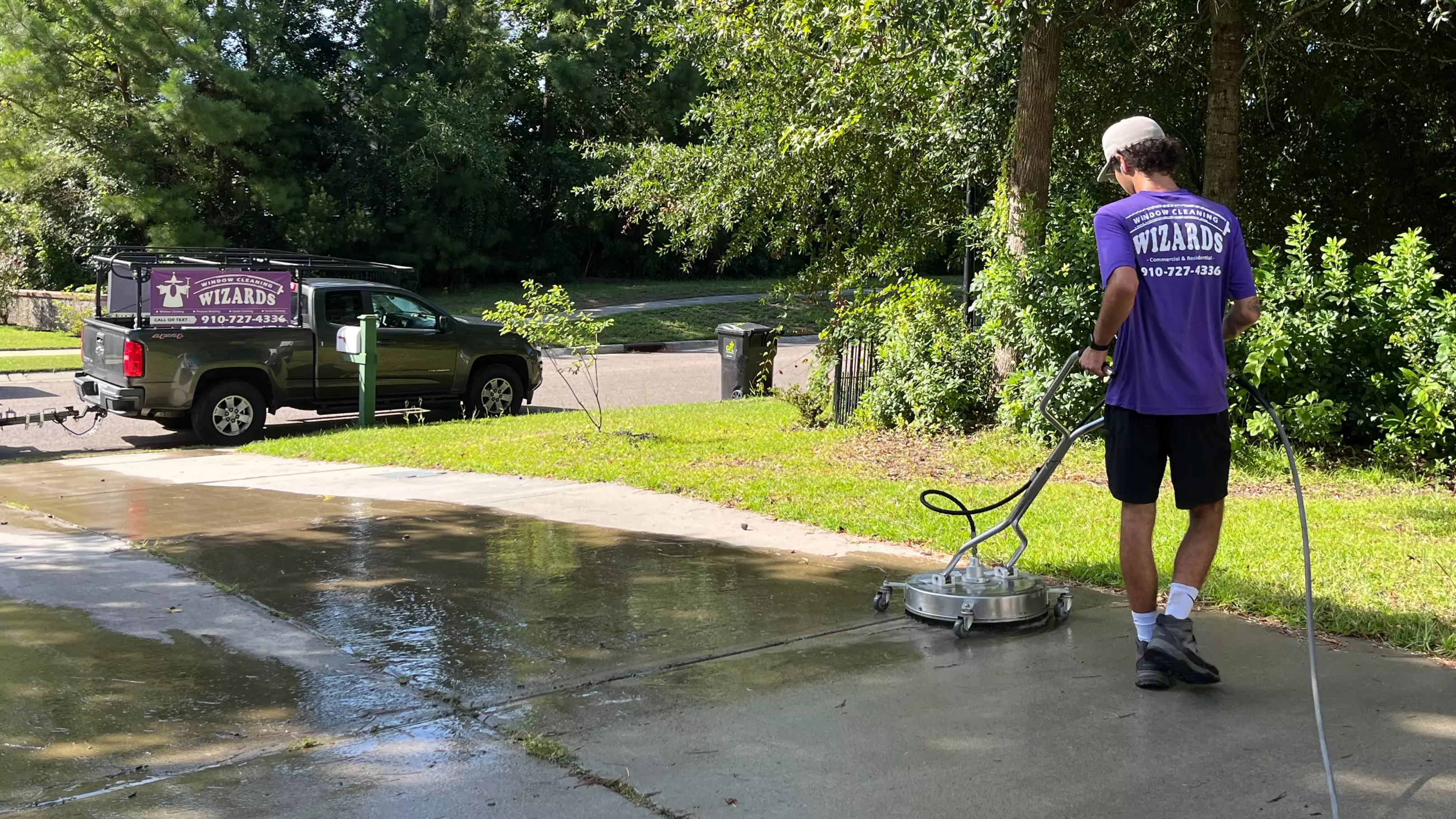 Work photo for Pressure Washing