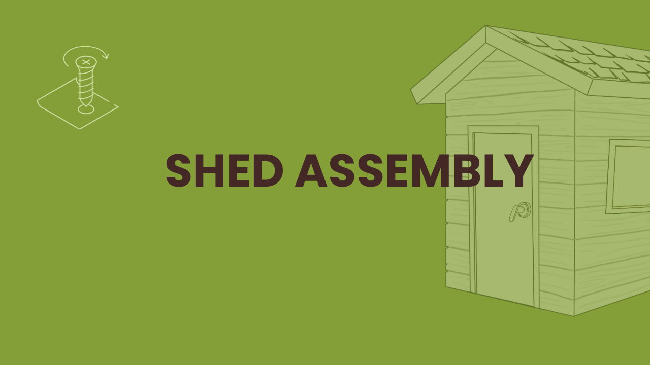 Work photo for Costco 8x8 Shed Assembly Service $600