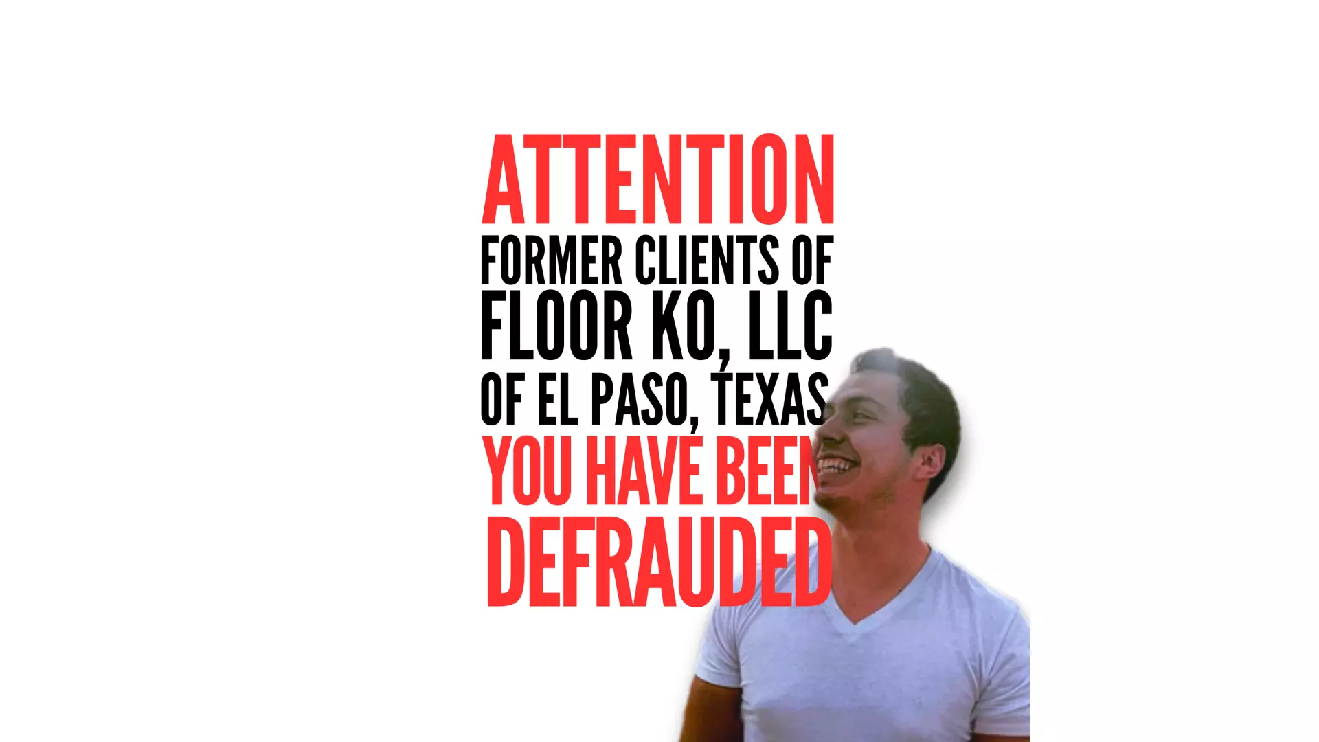 Work photo for Attention Former Clients of Floor Ko LLC: YOU HAVE BEEN DEFRAUDED