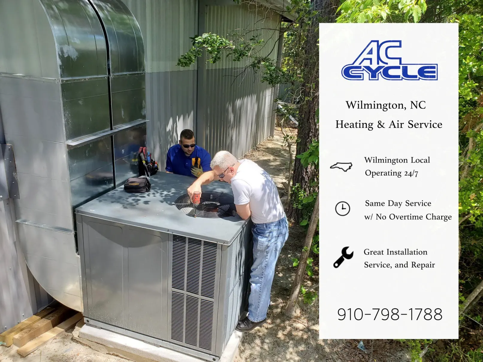 Work photo for Comprehensive HVAC Annual Preventive Maintenance by Jason at A/C Cycle Heating and Cooling