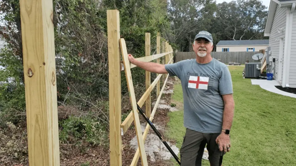 Work photo for I will build your Fence