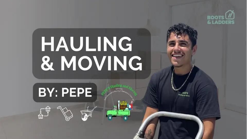 Work photo for Pepe's Reliable Moving and Hauling Solutions