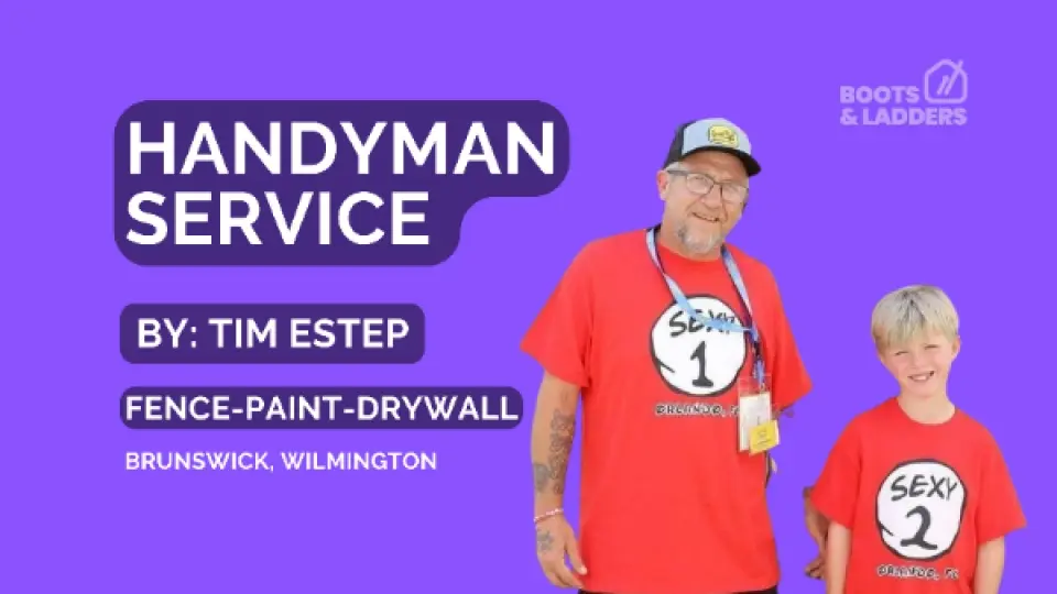 Work photo for Tim Estep's Expert Handyman Services
