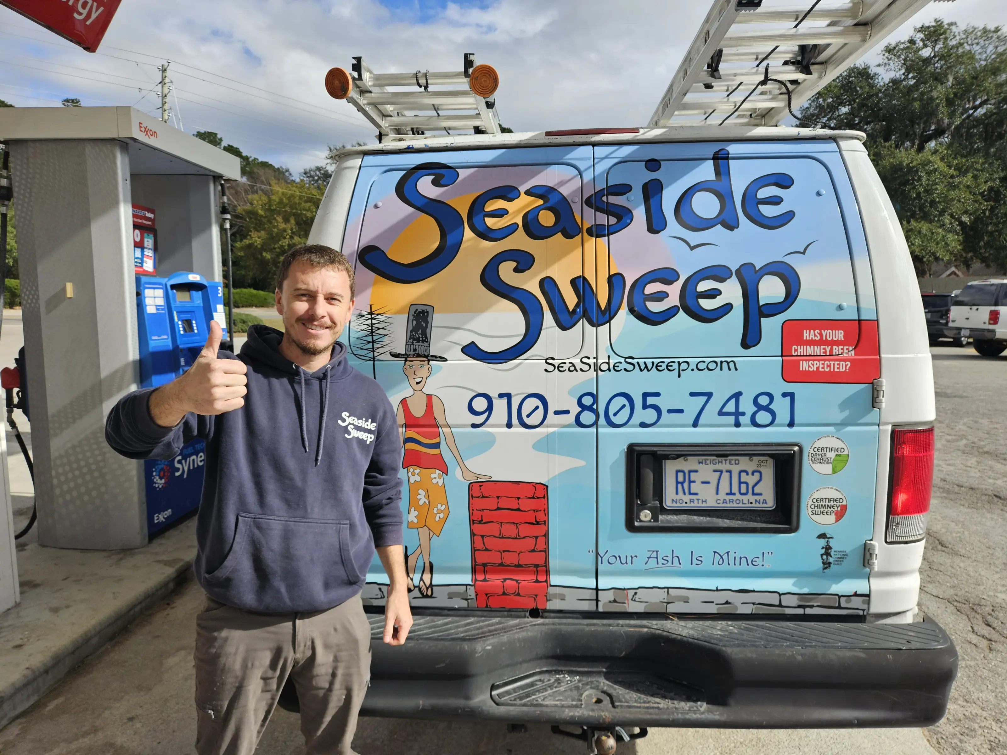 Work photo for Chimney Inspections & Sweeping